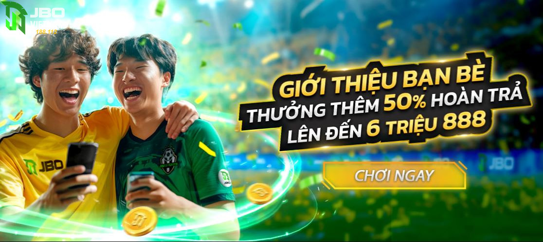 Nhan khuyen mai Jbo khi gioi thieu ban be