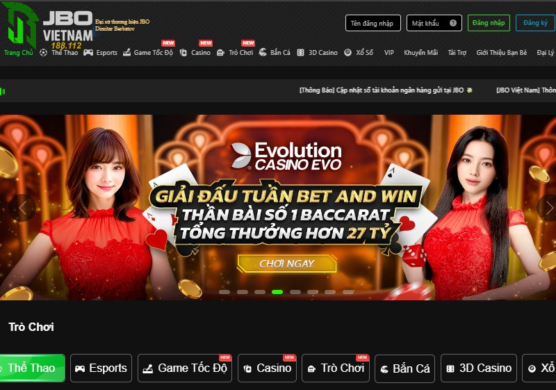 Cac dieu khoan tham gia khuyen mai Jbo