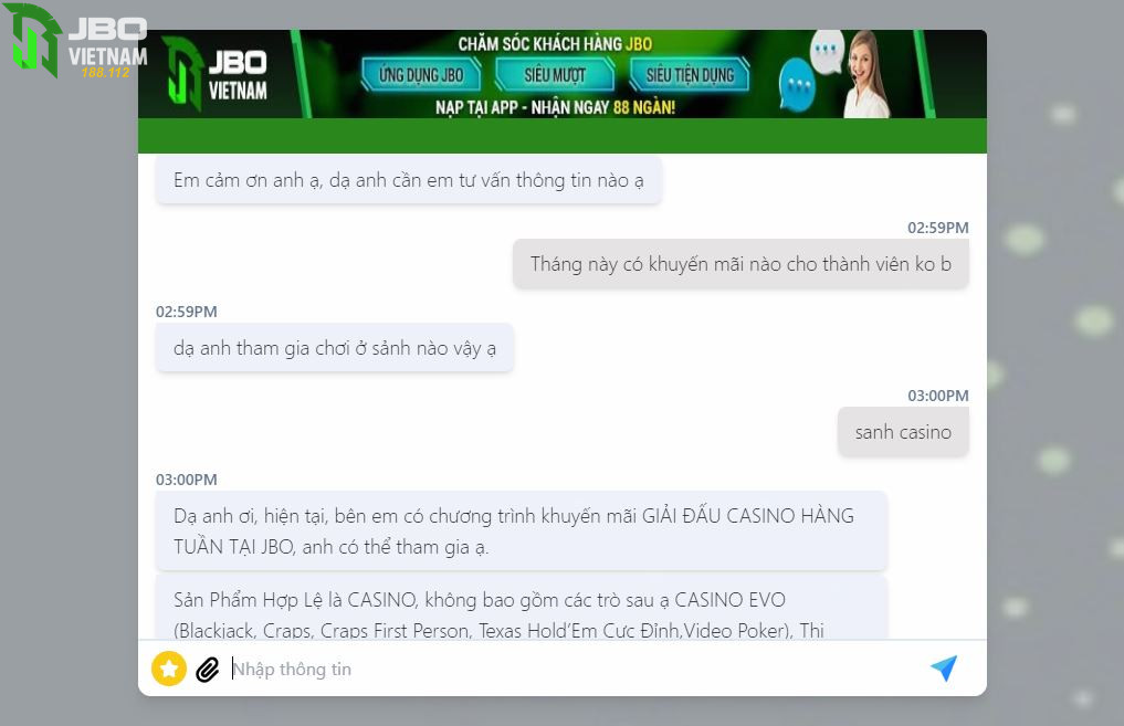 Tai sao can lien he ho tro Jbo